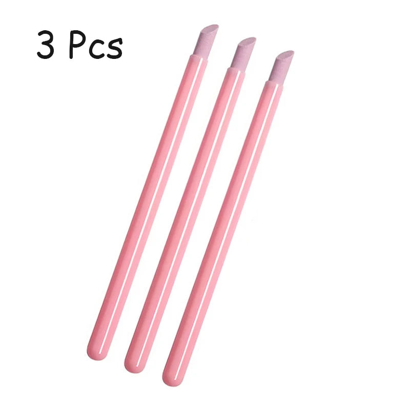1-5PC Quartz Nail Grinding Pens – Cuticle Remover & Dead Skin Tool for Manicure & UV Gel Polish