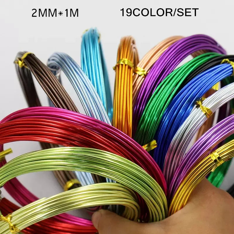 10 Rolls Metal Nail Decoration Wire – 10M Copper Spring for DIY Nail Art & Craft Accessories