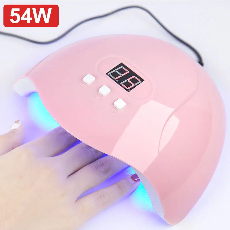Nail Dryer Machine Portable USB Cable Home Use Nail Lamp For Drying Curing Nails Varnish 18pcs Beads