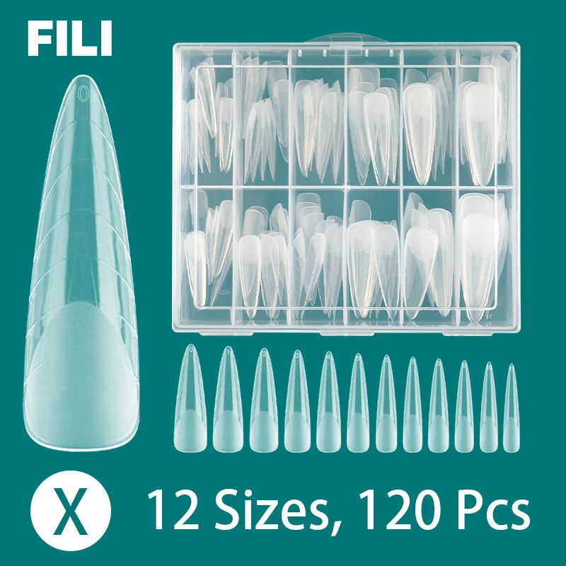 Reusable Manicure Tool – Full Cover Nail Extension Moulds
