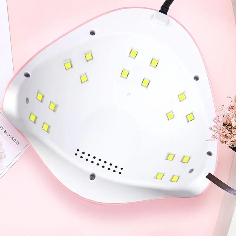 Nail Dryer Machine Portable USB Cable Home Use Nail Lamp For Drying Curing Nails Varnish 18pcs Beads