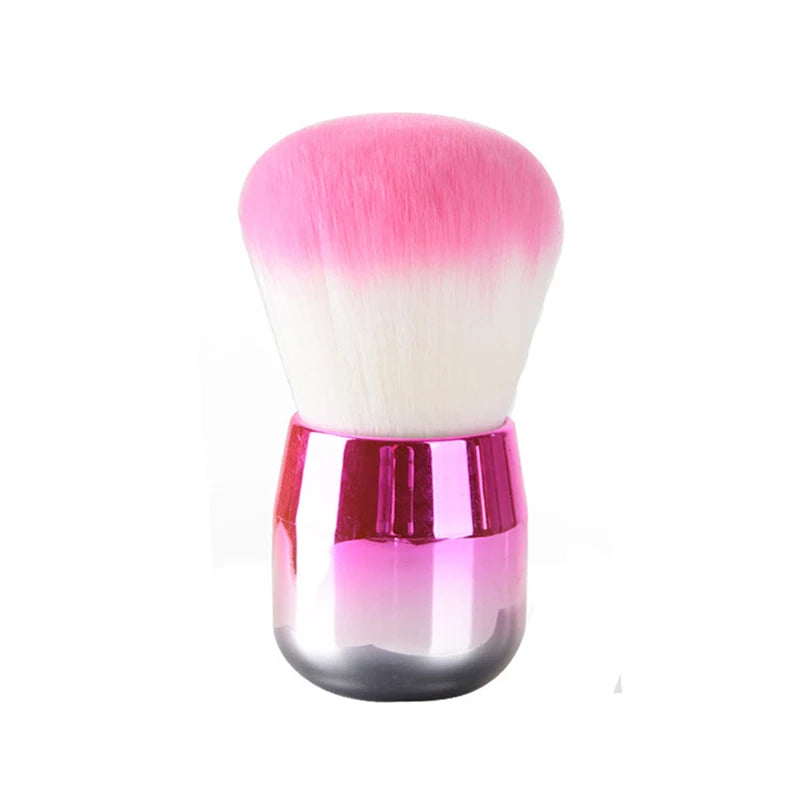 1PC Professional Nail Art Mushroom Brush – Round Paint Gel Dust Cleaning & Makeup Brush