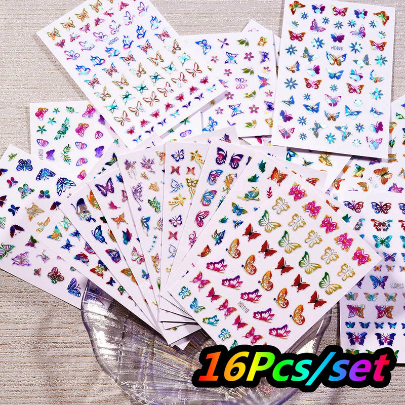 120Pcs Cartoon Children’s False Nail Set – Cute & Colourful Nail Tips with Jelly Glue