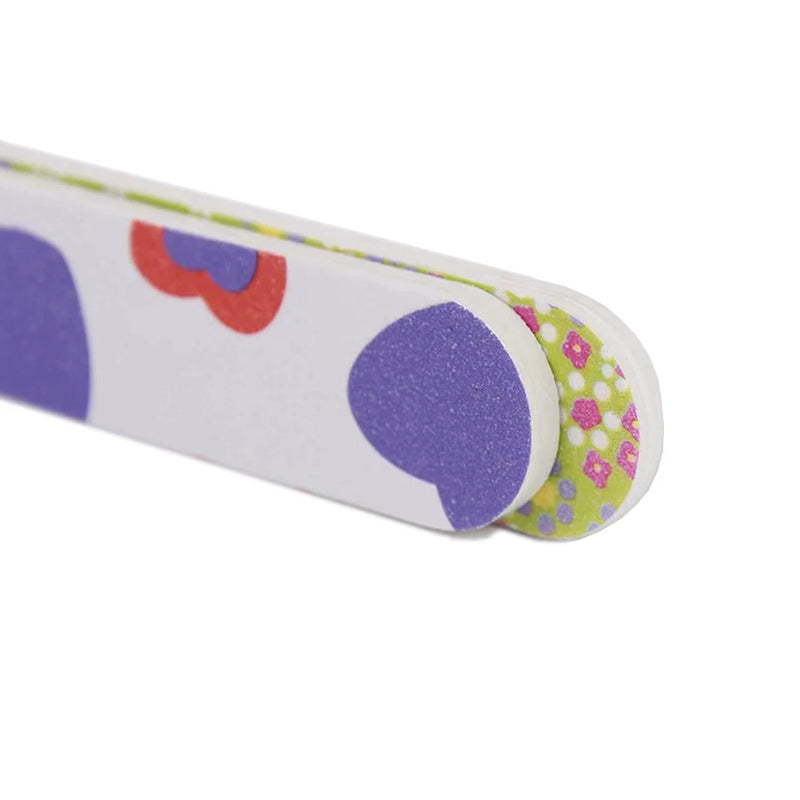 10pcs Disposable Double-Sided Nail Files – Travel-Size Emery Boards for Manicure & Pedicure