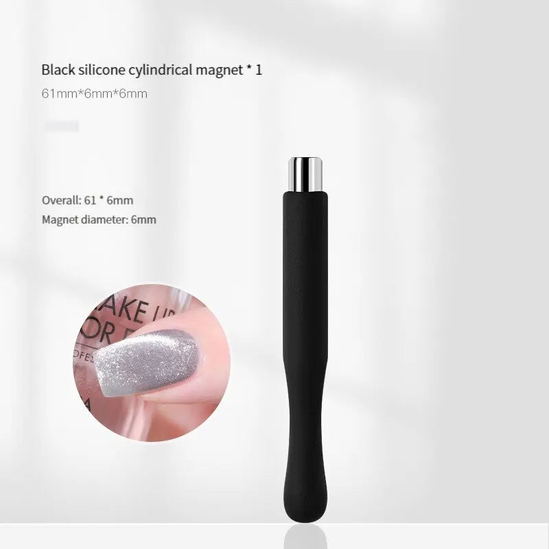 4PCS Multi Functional Nail Art Magnet Stone Pattern Absorbing Nail Gel Crystal Magnetic Bar