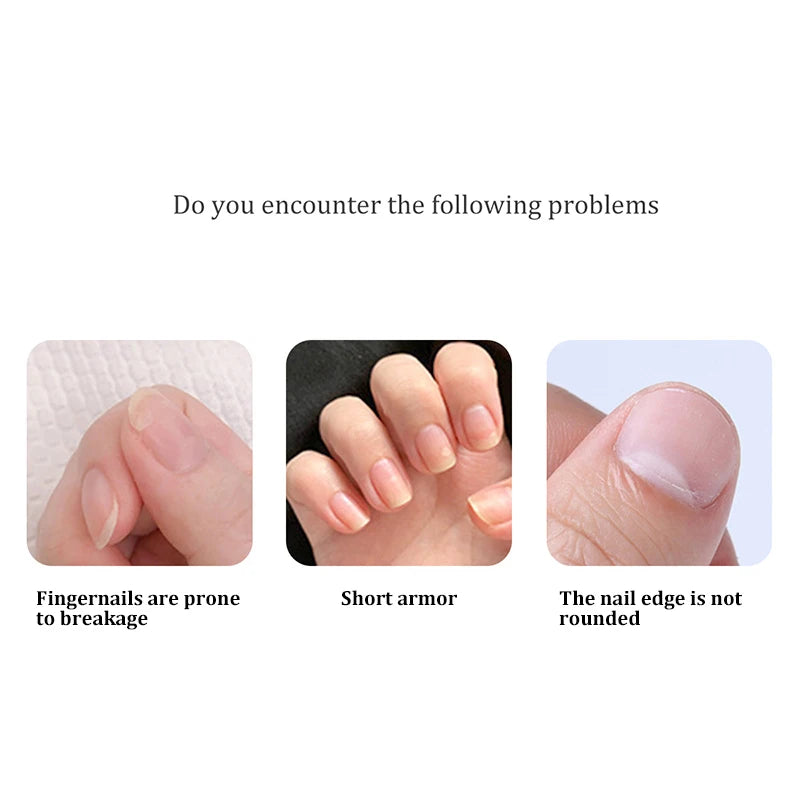 550pcs Soft Gel Nail Tips Set – Full Cover Matte Press-On Tips in Almond & Coffin Shapes