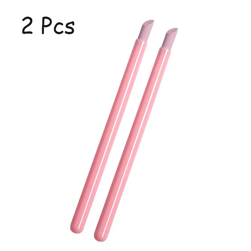 1-5PC Quartz Nail Grinding Pens – Cuticle Remover & Dead Skin Tool for Manicure & UV Gel Polish