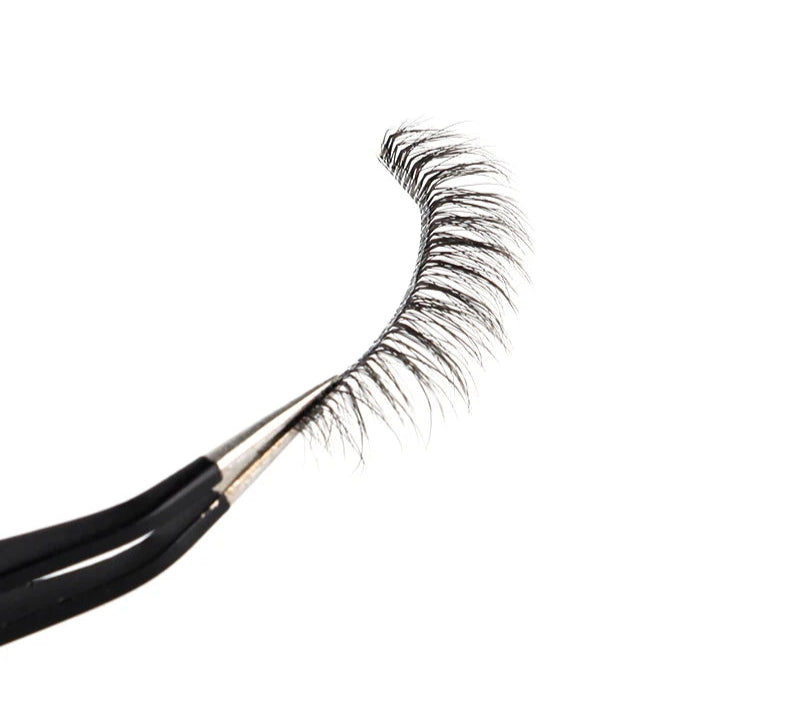 YSDO Half Eyelashes – Natural & Fluffy 3D Cat Eye Lashes (3/10 Pairs)