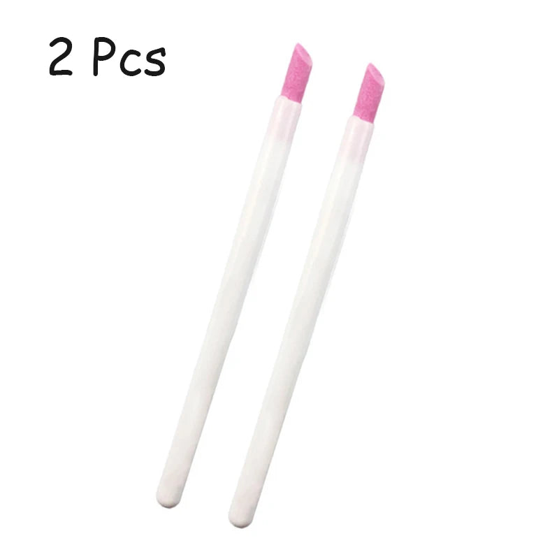 1-5PC Quartz Nail Grinding Pens – Cuticle Remover & Dead Skin Tool for Manicure & UV Gel Polish