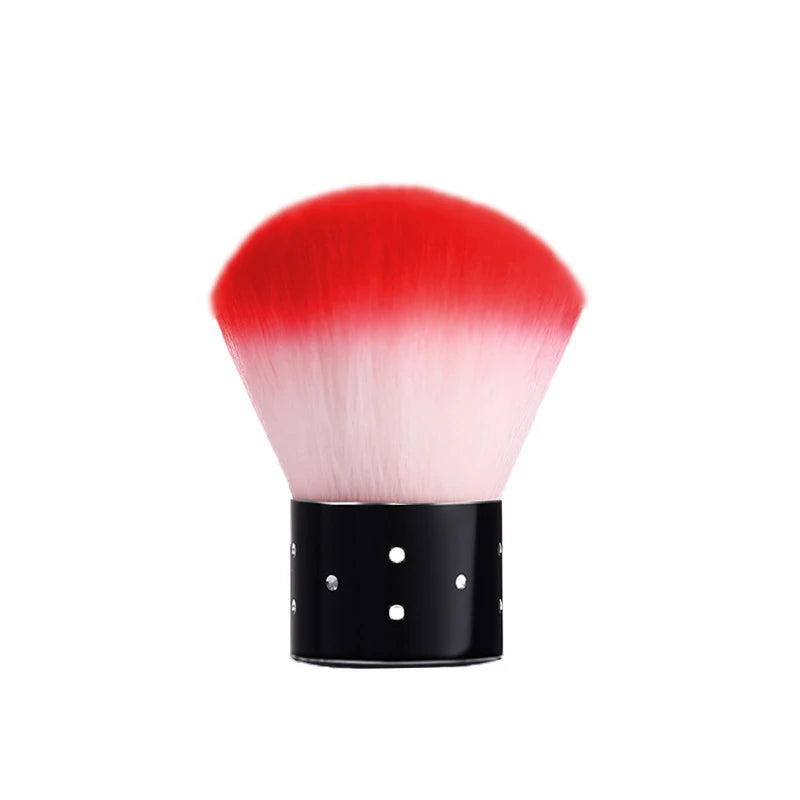 1PC Professional Nail Art Mushroom Brush – Round Paint Gel Dust Cleaning & Makeup Brush