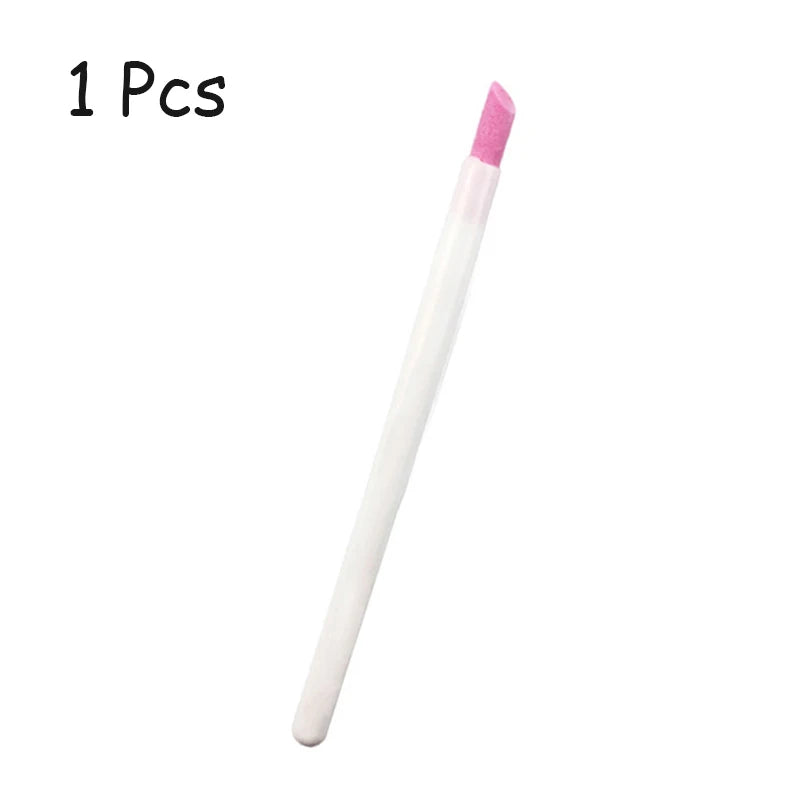 1-5PC Quartz Nail Grinding Pens – Cuticle Remover & Dead Skin Tool for Manicure & UV Gel Polish