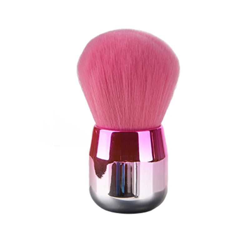 1PC Professional Nail Art Mushroom Brush – Round Paint Gel Dust Cleaning & Makeup Brush
