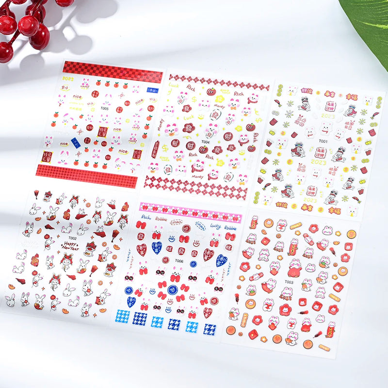 120Pcs Cartoon Children’s False Nail Set – Cute & Colourful Nail Tips with Jelly Glue